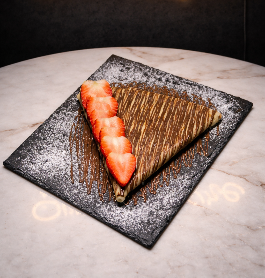 Strawberry & Nutella Crepe