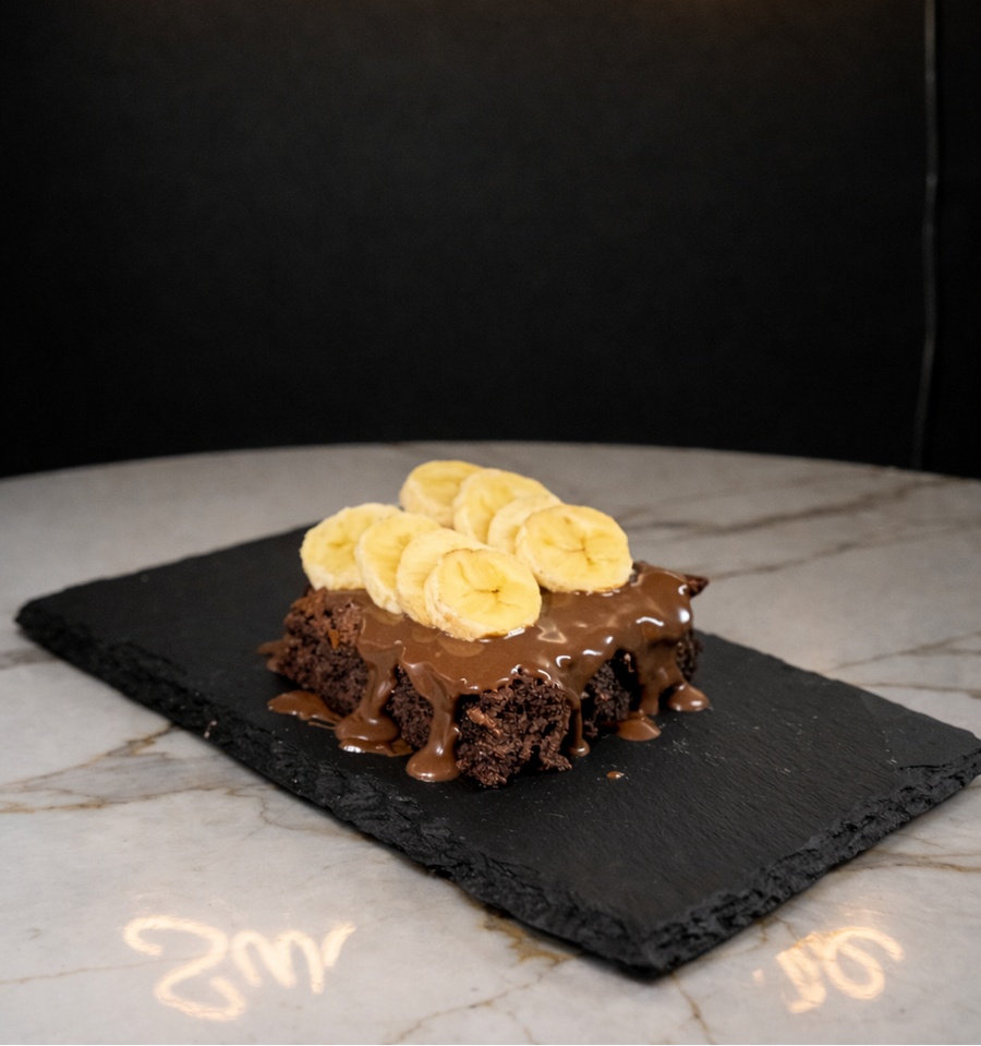 Banana Melt Brownie