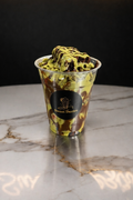 Pistachio Kunafa Brownie Cup